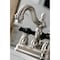 Kingston Brass KB1608PKX 4" Centerset Bathroom Faucet, Brushed Nickel KB1608PKX - alternate 3